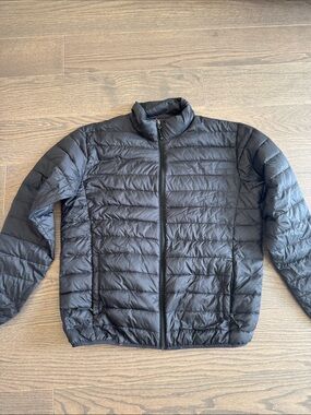 Hawke & Co Black Quilted Puffer Jacket